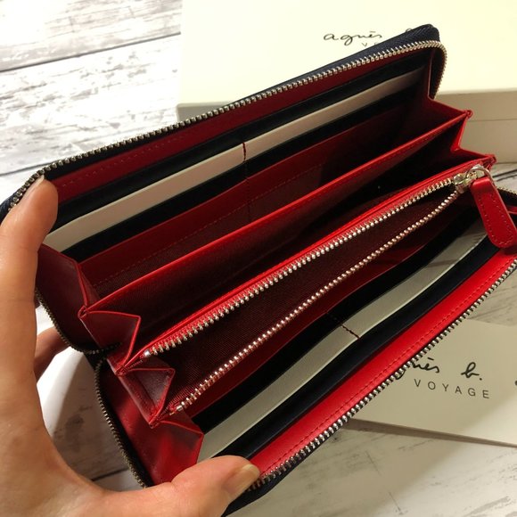 Brand NEW Agnes B Voyage leather wallet. - Picture 6 of 10